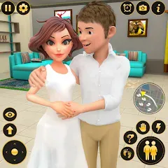 Скачать взломанную The Mother Sim Life Mom Games  [МОД Unlimited Money] - полная версия apk на Андроид