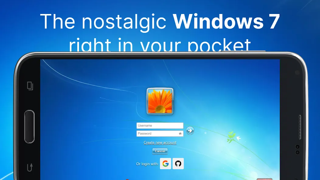 Win7 Simu (Вин7 Симу)  [МОД Unlocked] Screenshot 1