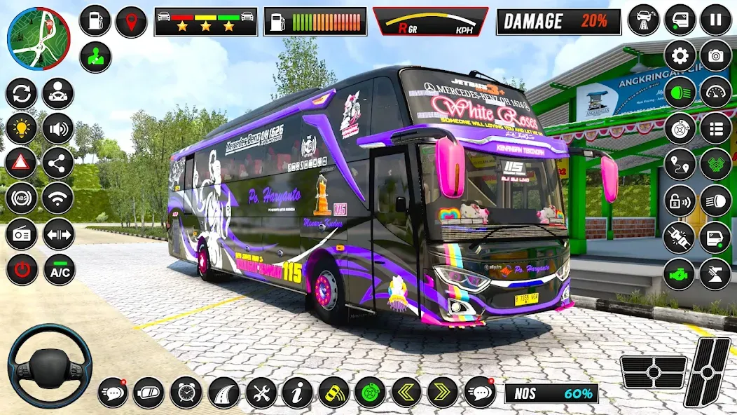 Euro Bus Simulator - Bus Games  [МОД Unlimited Money] Screenshot 1