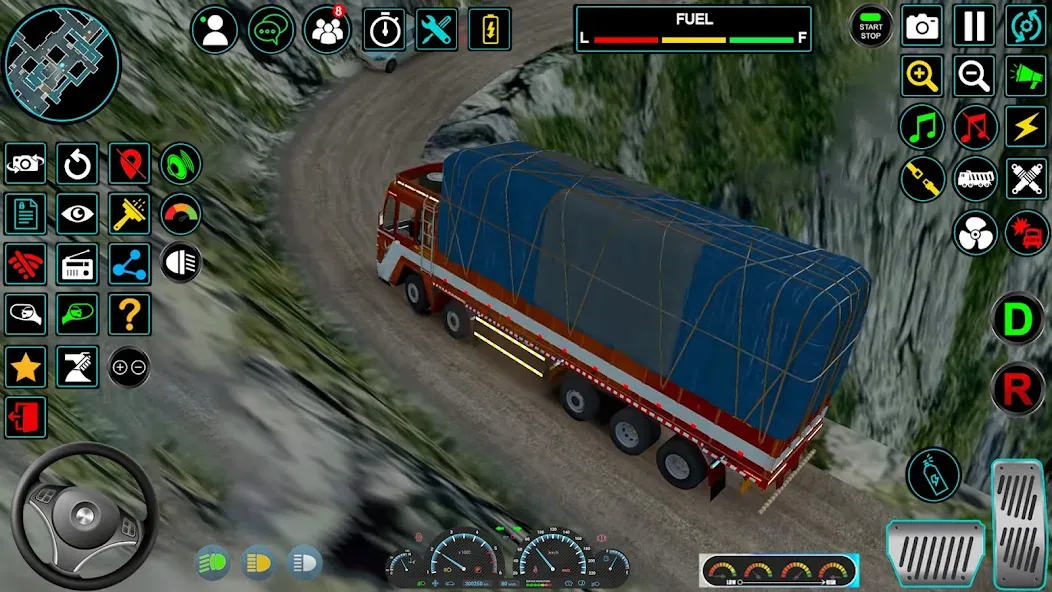 Indian Truck Offroad Cargo Sim (Индийский грузовик   )  [МОД Menu] Screenshot 4