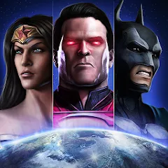 Взломанная Injustice: Gods Among Us (Инжастис)  [МОД Бесконечные монеты] - стабильная версия apk на Андроид