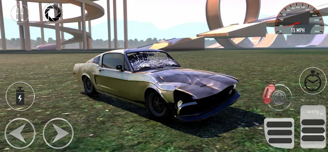 WDAMAGE: Car Crash (ВДАМАГЕ)  [МОД Меню] Screenshot 5