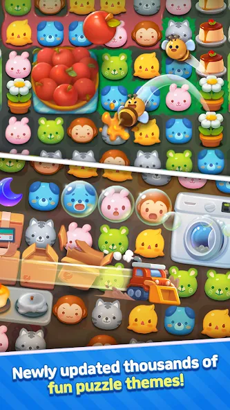 Anipang Match (Анипанг Матч)  [МОД Меню] Screenshot 3