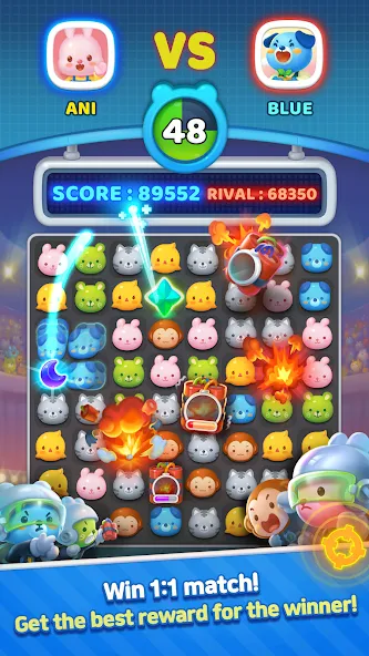 Anipang Match (Анипанг Матч)  [МОД Меню] Screenshot 5