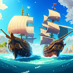 Взлом Pirate Raid - Caribbean Battle (Пиратское налетении)  [МОД Много денег] - последняя версия apk на Андроид