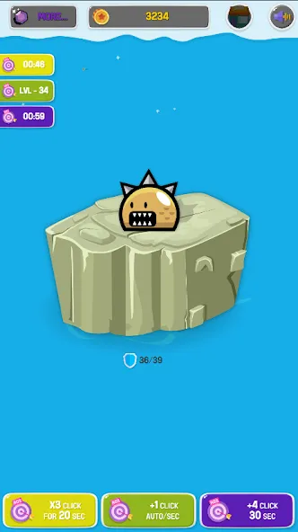 Epic Story of Monsters: Clicke  [МОД Бесконечные монеты] Screenshot 3