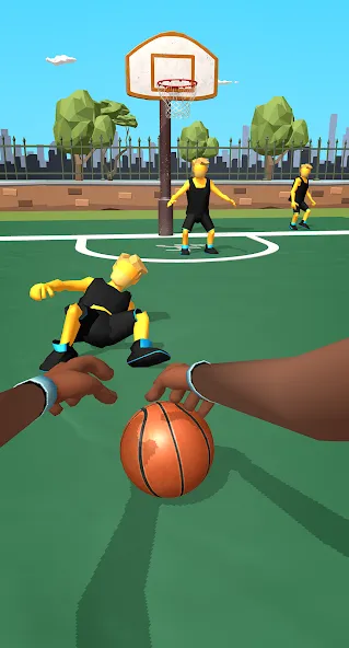 Dribble Hoops (Дрибл Хупс)  [МОД Бесконечные деньги] Screenshot 3