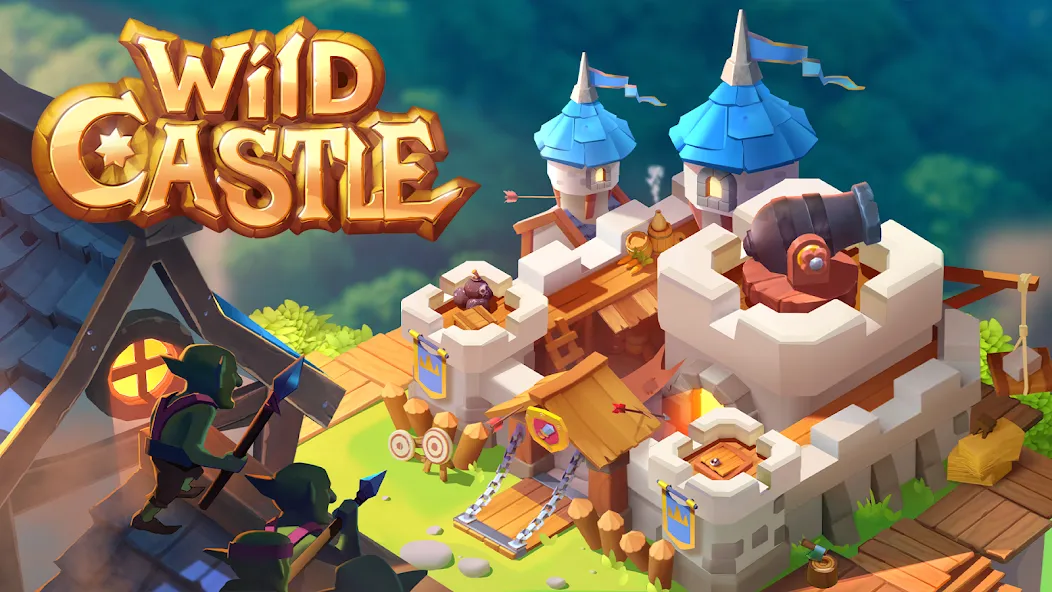 Wild Castle: Tower Defense TD (Уайлд Кастл ТД)  [МОД Много монет] Screenshot 1