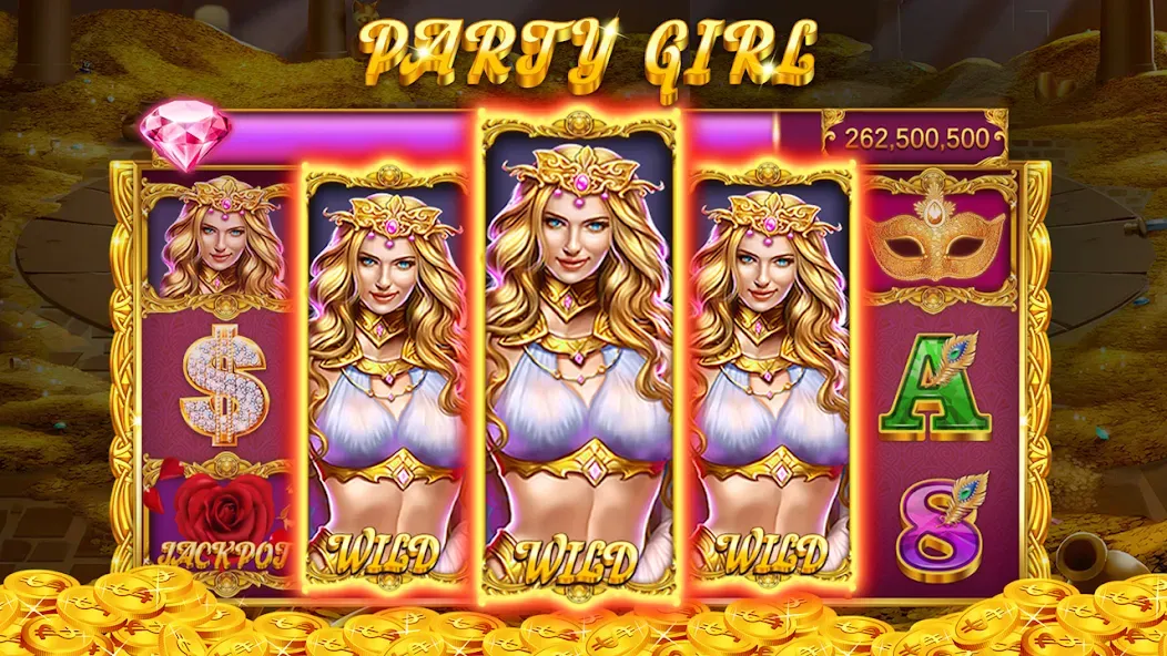 Winning Jackpot Slots Casino  [МОД Бесконечные деньги] Screenshot 2