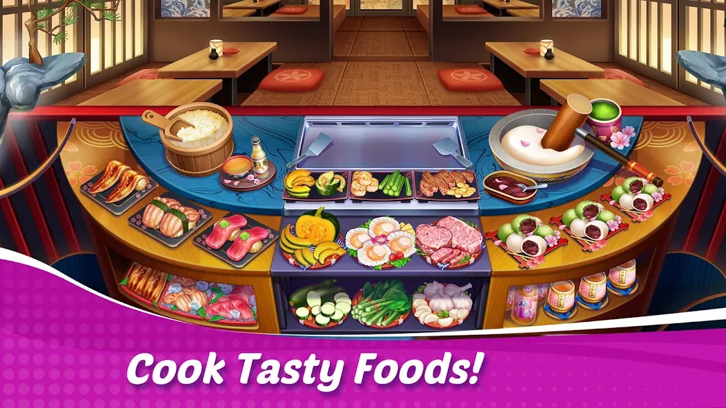 Cooking Wonder: Cooking Games  [МОД Unlimited Money] Screenshot 1