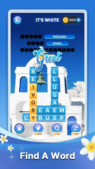 Word Search Block Puzzle Game  [МОД Mega Pack] Screenshot 1