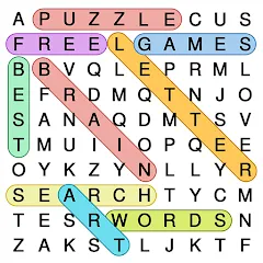 Скачать взлом Word Search: Word Find (Ворд Срч)  [МОД Mega Pack] - стабильная версия apk на Андроид