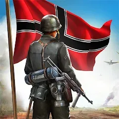 Скачать взлом World War 2: Strategy Games (Вторая мировая война)  [МОД Menu] - полная версия apk на Андроид