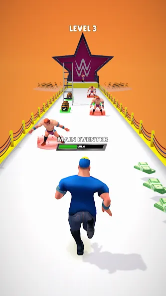 Wrestling Trivia Run (Рестлинг Тривия Ран)  [МОД Бесконечные деньги] Screenshot 5