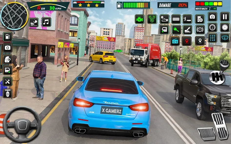 City Car Driving - Car Games (Сити Кар Драйвинг)  [МОД Бесконечные монеты] Screenshot 3