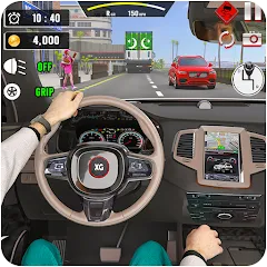 Взлом City Car Driving - Car Games (Сити Кар Драйвинг)  [МОД Бесконечные монеты] - полная версия apk на Андроид