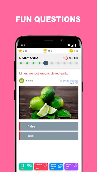 QuizzClub. Quiz & Trivia game (КвиззКлуб)  [МОД Unlocked] Screenshot 2