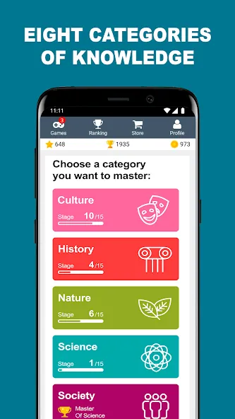 QuizzClub. Quiz & Trivia game (КвиззКлуб)  [МОД Unlocked] Screenshot 4