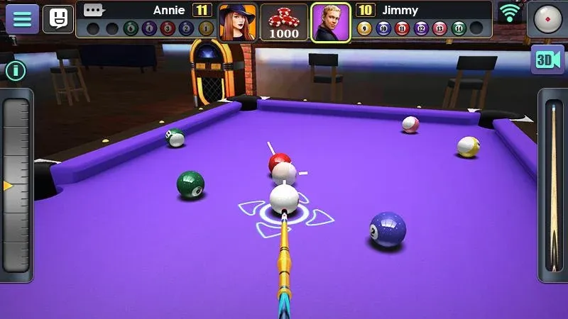 3D Pool Ball  [МОД Бесконечные деньги] Screenshot 4