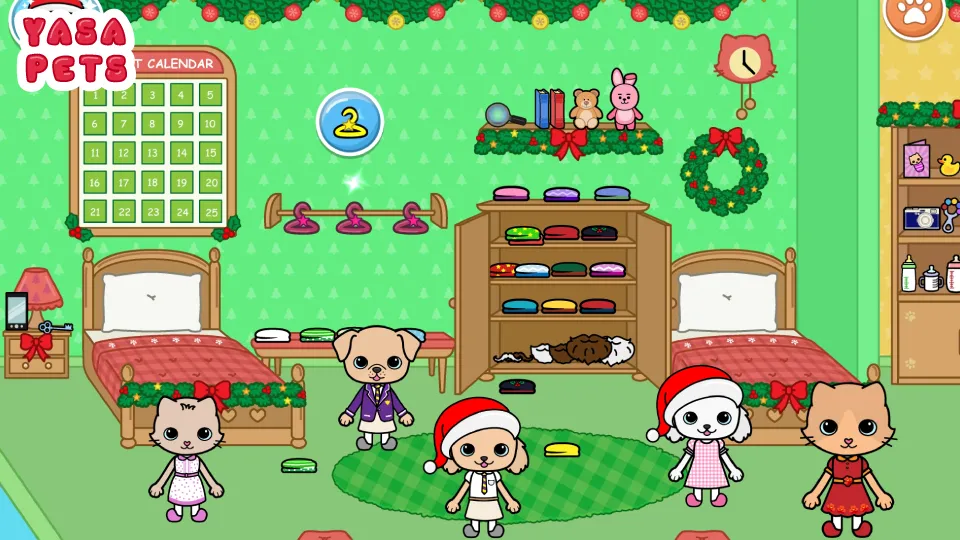 Yasa Pets Christmas (Яса Петс Кристмас)  [МОД Много денег] Screenshot 5