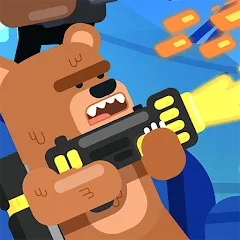 Взломанная Gravity Brawl: Hero Shooter  [МОД Menu] - полная версия apk на Андроид