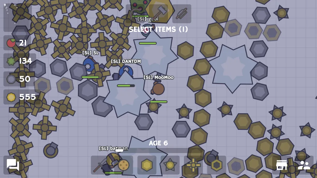 MooMoo.io (Official)  [МОД Все открыто] Screenshot 2