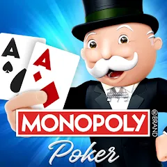 Взломанная MONOPOLY Poker - Texas Holdem (МОНОПОЛИЯ Покер)  [МОД Бесконечные деньги] - стабильная версия apk на Андроид