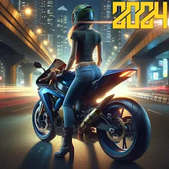 Взломанная Spd Moto Dash2:Real Simulator (Спд Мото Дэш2)  [МОД Все открыто] - стабильная версия apk на Андроид