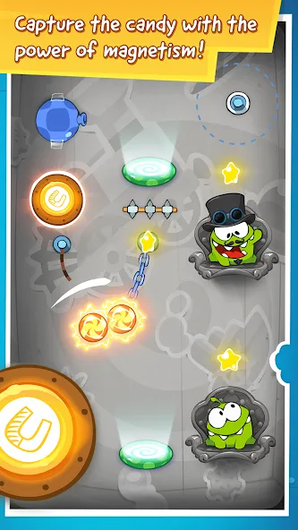 Cut the Rope: Time Travel (Сат зе Роуп)  [МОД Много денег] Screenshot 2