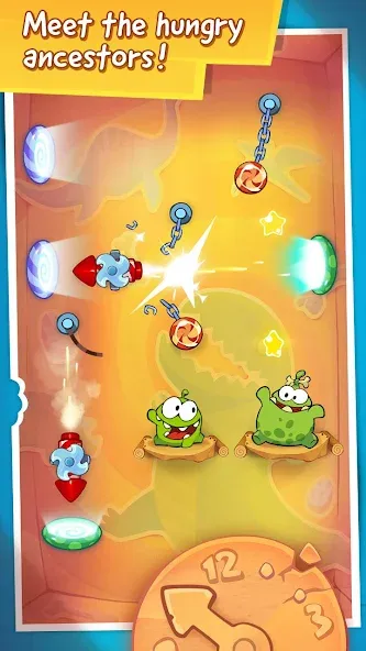 Cut the Rope: Time Travel (Сат зе Роуп)  [МОД Много денег] Screenshot 4