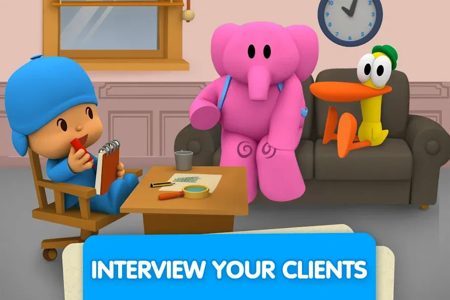 Pocoyo and the Hidden Objects. (Покойо)  [МОД Бесконечные монеты] Screenshot 3