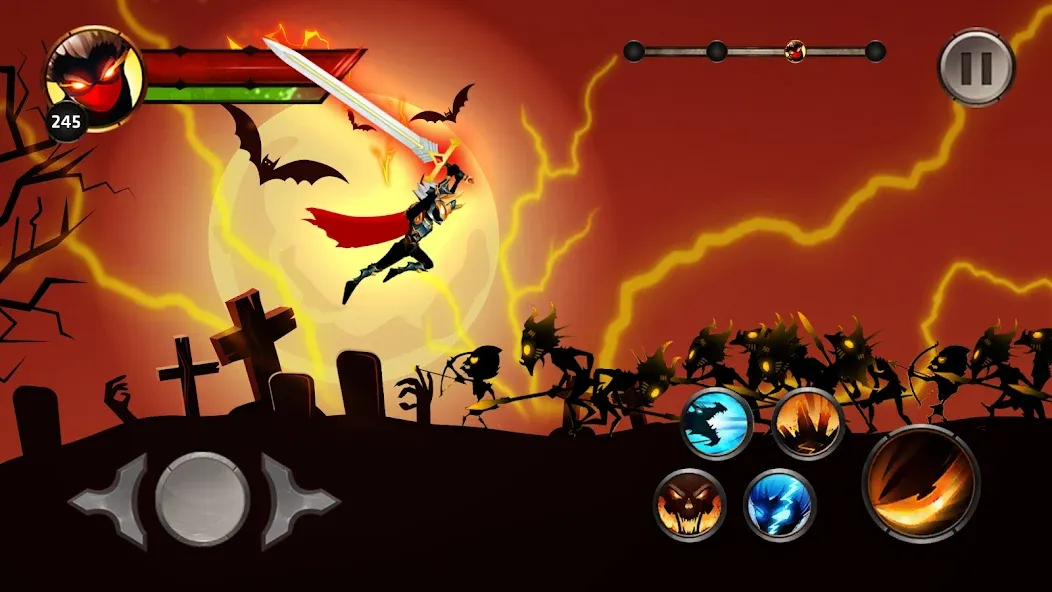 Stickman Legends Offline Games  [МОД Unlocked] Screenshot 3