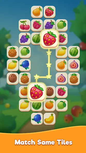 Tasty Match -  Zen Connect  [МОД Бесконечные деньги] Screenshot 2