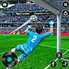 Взломанная Soccer Games Football 2022  [МОД Menu] - стабильная версия apk на Андроид