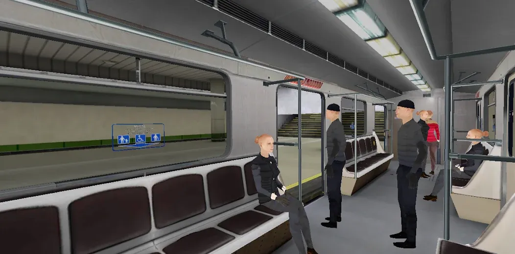 Minsk Subway Simulator  [МОД Много монет] Screenshot 5