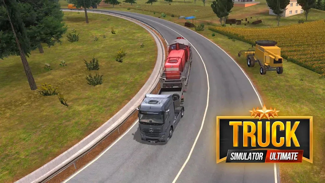 Truck Simulator : Ultimate (Трак Симулятор)  [МОД Unlimited Money] Screenshot 3