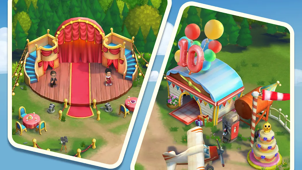 FarmVille 2: Country Escape (ФармВилл 2 С)  [МОД Mega Pack] Screenshot 2