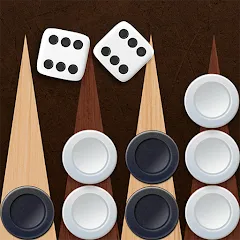 Скачать взлом Backgammon Plus - Board Game (Бэкгаммон Плюс)  [МОД Много денег] - стабильная версия apk на Андроид