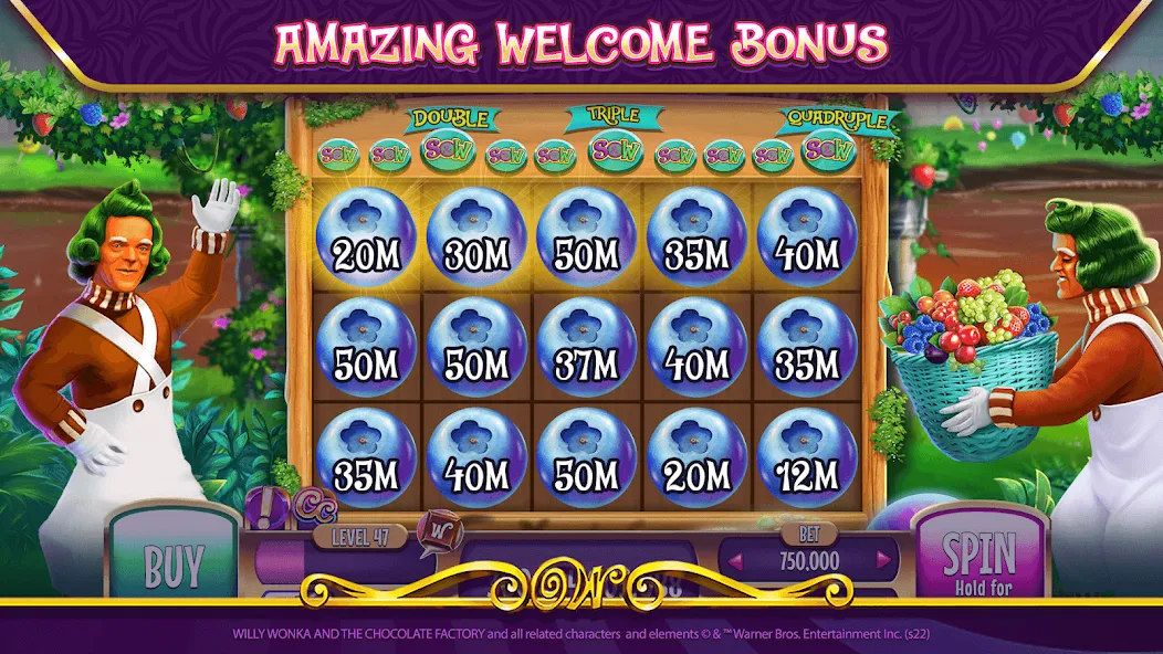 Willy Wonka Vegas Casino Slots (Вилли Вонка Вегас Казино Слоты)  [МОД Все открыто] Screenshot 5