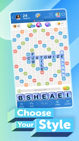 Words With Friends 2 Word Game (Вордс вит Френдс 2 Классик)  [МОД Много денег] Screenshot 5