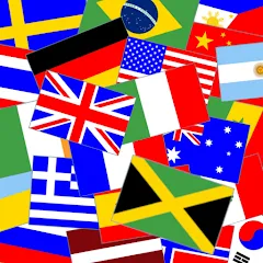 Скачать взломанную The Flags of the World Quiz  [МОД Все открыто] - полная версия apk на Андроид