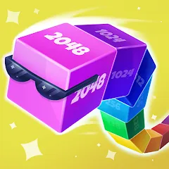 Скачать взлом Cube Arena 2048: Merge Numbers  [МОД Много монет] - стабильная версия apk на Андроид