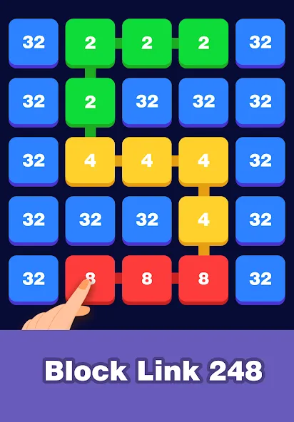 2248 Number block puzzle 2048 (Две тысячи двести сорок восемь)  [МОД Много денег] Screenshot 2