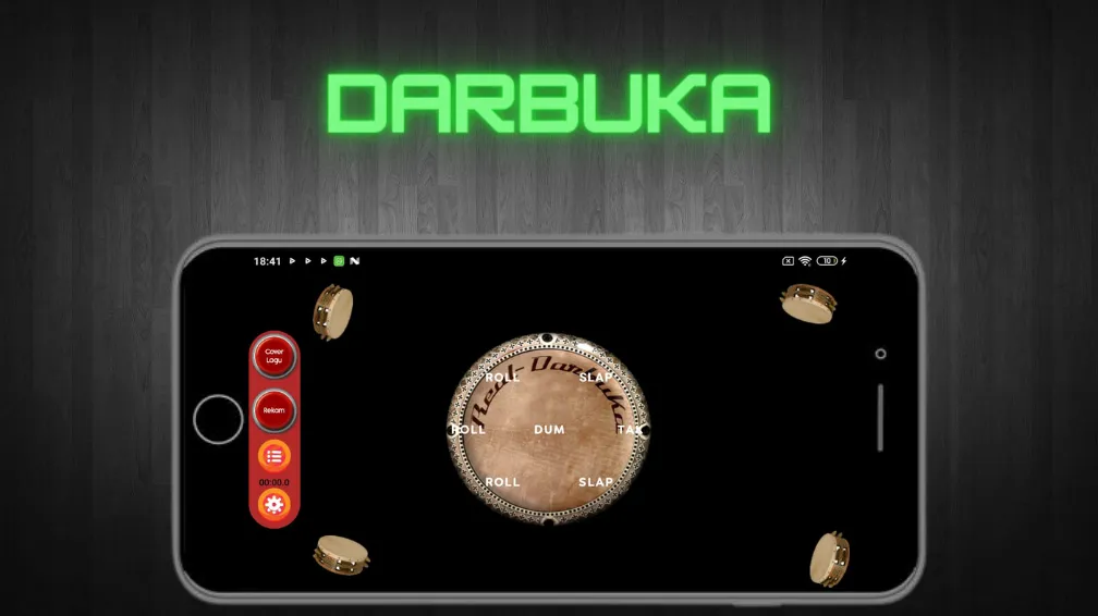 Darbuka Instrument (Дарбука Музыка Виртуал)  [МОД Много монет] Screenshot 1