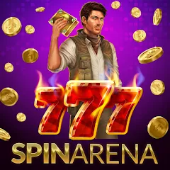 Взлом SpinArena Online Casino Slots (СпинАрена Онлайн Казино Слоты)  [МОД Много денег] - последняя версия apk на Андроид