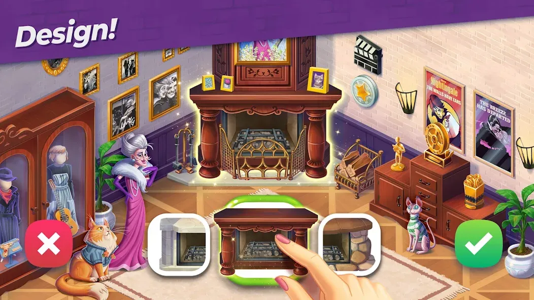 Penny & Flo: Home Renovation  [МОД Много денег] Screenshot 4