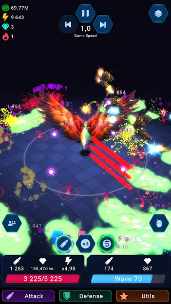 Epic Rush - Idle Tower Defense (Эпик Раш)  [МОД Меню] Screenshot 3