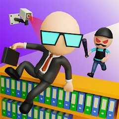 Взломанная Escape The Office (Эскейп зе Офис)  [МОД Бесконечные деньги] - полная версия apk на Андроид