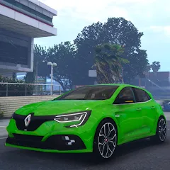 Скачать взлом Renault Megane RS Simulator (Рено Меган  Симулятор)  [МОД Много монет] - последняя версия apk на Андроид