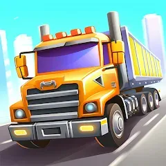 Взломанная Transit King: Truck Simulator (Транзит Кинг Тайкун)  [МОД Много денег] - стабильная версия apk на Андроид